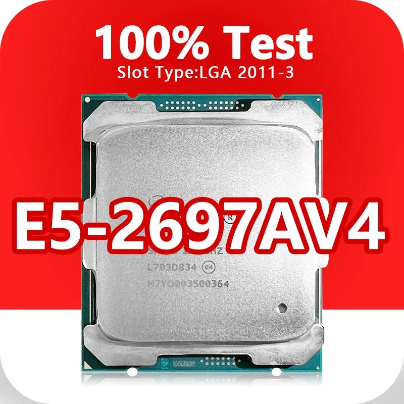 Xeon E5-2697AV4 CPU μ LGA2011-3, X99  E5 2697AV4 , 14nm, 16 ھ, 32 , 2.6GHz, 40MB, 145W